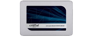 Amazon: SSD interne 2.5" Crucial MX500 - 4To, Jusqu’à 560 Mo/s à 186,99€