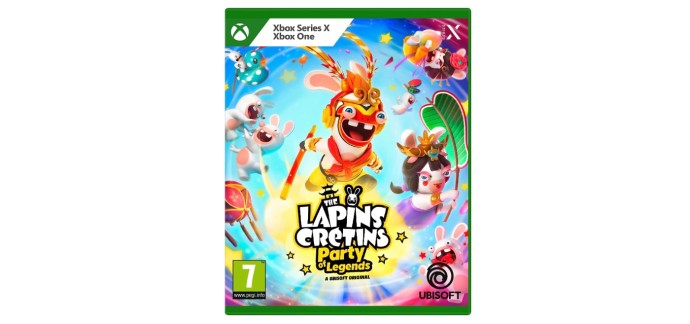 Amazon: Jeu Les Lapins Crétins Party of Legends sur Xbox one à 13,99€