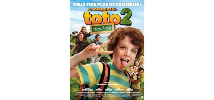 Carrefour: 200 places de cinéma pour le film "Les blagues de Toto 2" à gagner