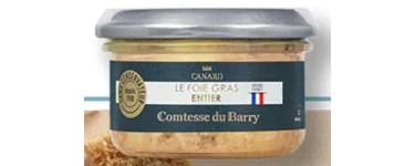 Comtesse du Barry: Un foie gras de canard entier en cadeau dès 50€ d'achat