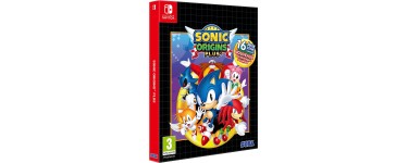 Amazon: Jeu Sonic Origins Plus - Day One Edition sur Nintendo Switch à 26,90€
