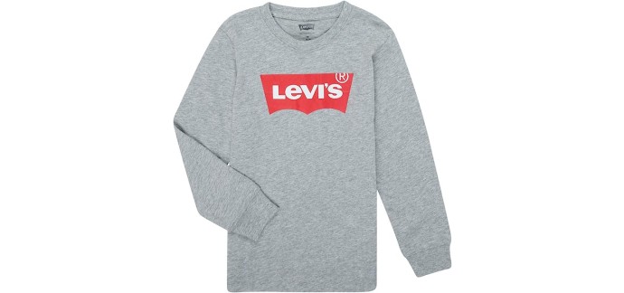 Amazon: T-shirt Levi's Kids manches longues (10-16ans) à 9€