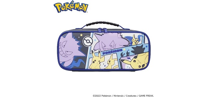 Amazon: Pochette Cargo Compact HORI pour Nintendo Switch - Pokémon à 14,67€