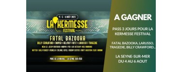 BFMTV: 1 pass 3 jours pour la Kermesse Festival à gagner