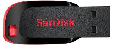 Amazon: Clé USB SanDisk Cruzer Blade - 128Go à 10,87€