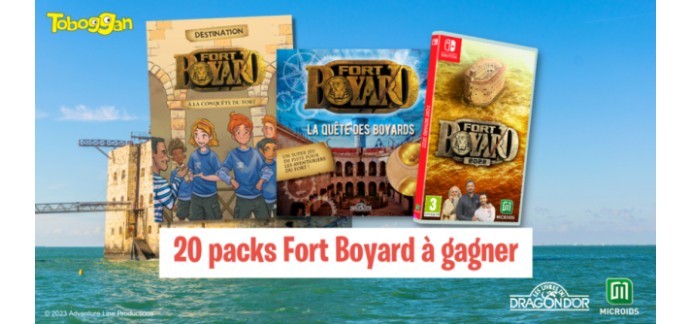 Milan Jeunesse: 20 x 1 lot Fort Boyard à gagner