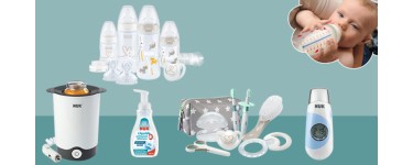 Aubert: 10 essentiels pour bébé de la marque NUK à gagner