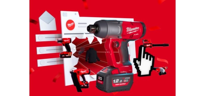 Milwaukee Tools: Chaque mois : 1 outil Milwaukee à gagner