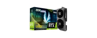 Rue du Commerce: Carte graphique Zotac GeForce RTX 3070 Twin Edge LHR - 8Go GDDR6 à 384,90€