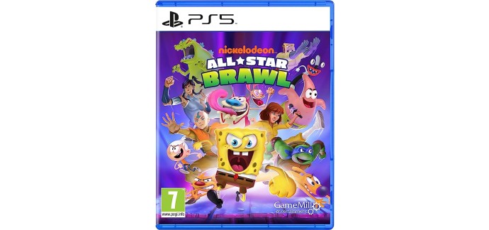 Amazon: Jeu Nickelodeon All-Star Brawl sur PS5 à 14,94€