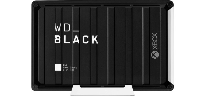 Amazon: Disque dur externe 3.5" WD_BLACK D10 - 12To à 230,90€