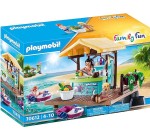 Amazon: Playmobil Parc Aquatique Family Fun : Bar flottant et vacanciers - 70612 à 15€