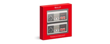 Nintendo: [Abonnés Nintendo Switch Online] Lot de 2 manettes Nintendo NES pour Nintendo Switch à 29,99€