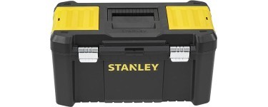 Amazon: Boite à Outils avec 2 organiseurs sur le couvercle Stanley Stst1-75521 à 17,90€