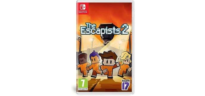 Nintendo: Jeu The Escapists 2 sur Nintendo Switch (dématérialisé) à 4,99€