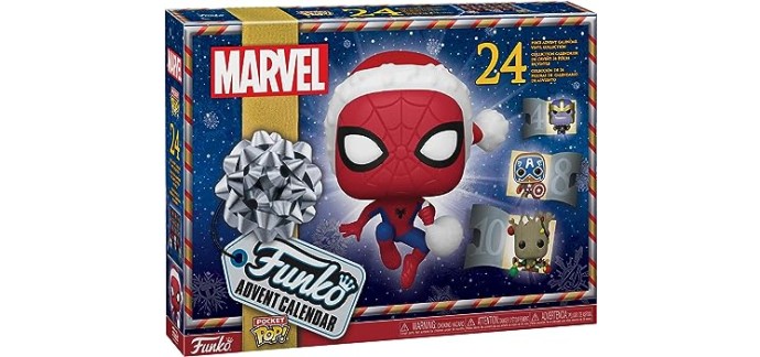 Amazon: Calendrier de l'avent Funko : Marvel Holiday 2022 à 19,99€