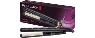 Amazon: Lisseur Cheveux Remington S3500 Ceramic Straight à 16,99€