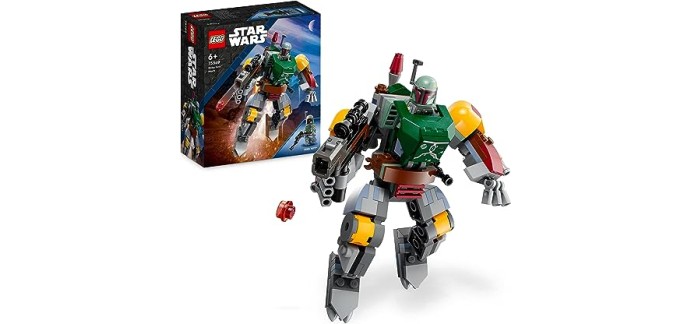 Amazon: LEGO Star Wars Le Robot Boba Fett - 75369 à 9,27€