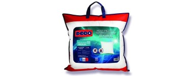 Cdiscount: Oreiller DODO Multiprotect - 60x60cm, 100% Polyester, Anti-acariens et antibactériens à 8,99€