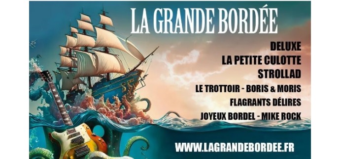 Alouette: Des invitations aux concerts du festival "La Grande Bordée" à gagner
