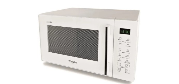 Cdiscount: Micro-ondes Whirlpool MWP2S1 - 25L, 900W, Auto Cook (7 recettes) à 99,99€