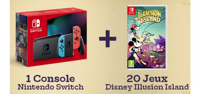 Le Journal de Mickey: 1 console Nintendo Switch, 20 jeux vidéo Switch "Disney Illusion Island" à gagner