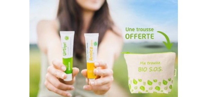 Weleda: Une trousse Bio SOS offerte dès l'achat de 2 produits Urtigel & Arnica crème