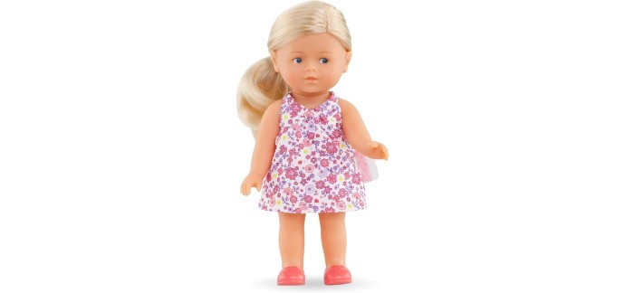 Amazon: Poupée Corolle Mes Minis Corollines - Rosy, 20cm à 8,12€