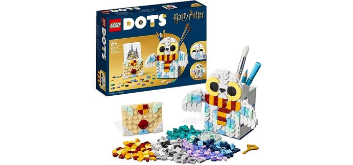 Amazon: LEGO Dots Porte-Crayons Hedwige - 41809 à 10€