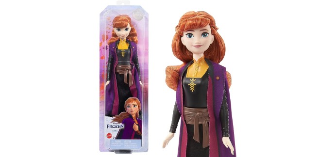 Amazon: Poupée Disney La Reine des Neiges 2 - Anna à 8,99€