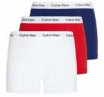Amazon: Lot de 3 Boxers Homme Calvin Klein PK Low Rise Trunk à 29,55€