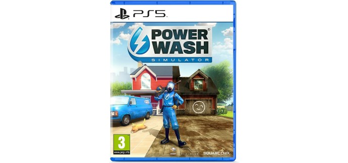 Amazon: Jeu Power Wash Simulator sur PS5 à 14,99€