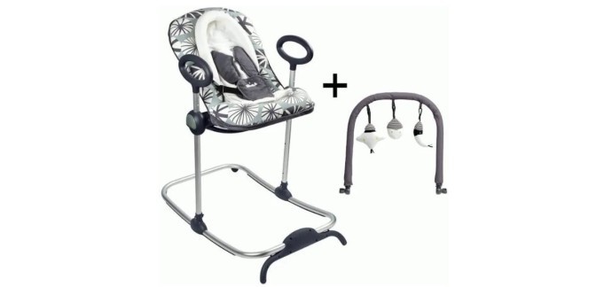 Cdiscount:  Transat Bébé BEABA Up & Down I Nymphea + Arche de jeux à 89,99€