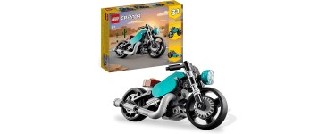 Amazon: LEGO Creator 3-en-1 La Moto Ancienne - 31135 à 10,49€