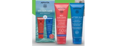 New Pharma: 3 x 2 produits solaires Apivita à gagner