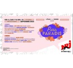 NRJ: 5 lots de 2 pass 3 jours pour le Festival "Paris Paradis" à gagner