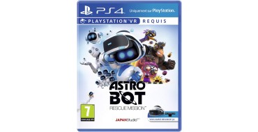 Amazon: Jeu Astro Bot VR sur PS4 à 9,99€