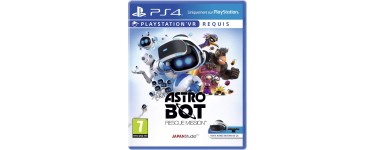 Amazon: Jeu Astro Bot VR sur PS4 à 9,99€