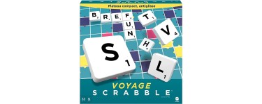 Amazon: Jeu de société Scrabble Voyage à 12,06€