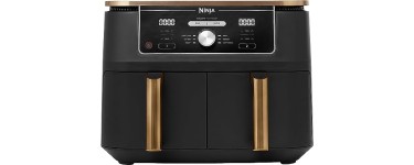 Amazon: Friteuse sans huile Ninja Foodi MAX Dual Zone Air Fryer AF400EUCP - 9,5L, 2 tiroirs à 189,99€