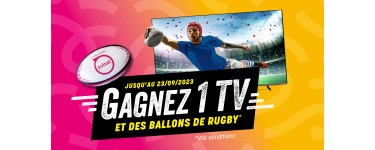 Pulsat: 1 TV Samsung QLED, 30 ballons de rugby à gagner