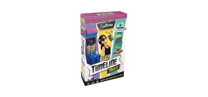 Asmodee: 10 jeux de société "Timeline Twist Classique" à gagner