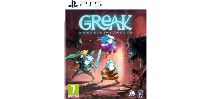 Amazon: Jeu Greak : Memories of Azur sur PS5 à 11,05€