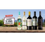 Relais du Vin & Co: 1 lot de 5 bouteilles de vin argentins à gagner