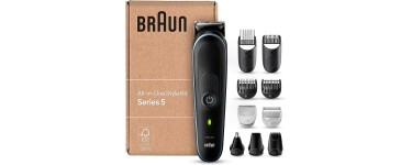 Amazon:  Tondeuse Tout-En-Un Braun Series 5 MGK5445 10-en-1 à 44,99€