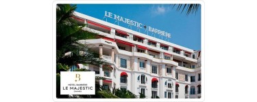 Femina: 1 séjour d'une nuit à l'hôtel Barrière Le Majestic à Cannes à gagner