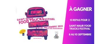 BFMTV: 15 lots de 2 repas pendant le "Food Trucks Festival" à Saint-Maur à gagner