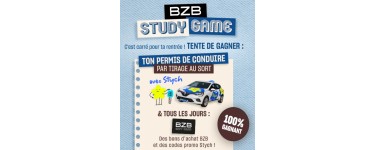 BZB: Une formation au permis de conduire, des bons d'achat BZB à gagner