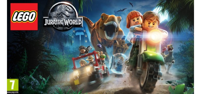 Nintendo: Jeu LEGO Jurassic World sur Nintendo Switch (dématérialisé) à 6,79€