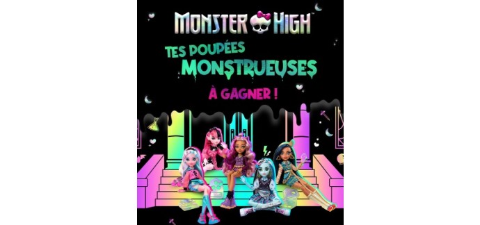 Gulli: 12 poupées "Monster High" à gagner